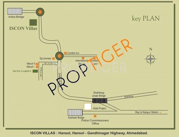 Images for Location Plan of JP Iscon Villas