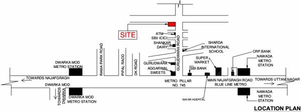 Images for Location Plan of Space Shapers Aanantham Apartments