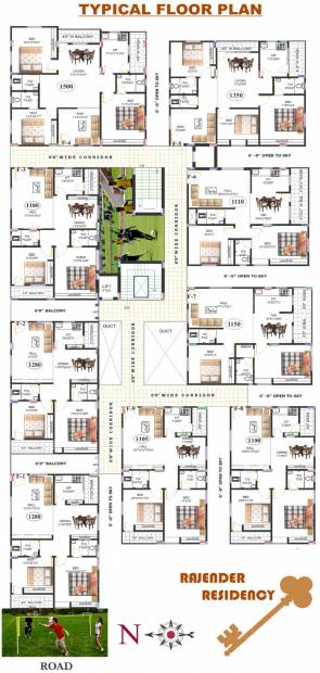Images for Cluster Plan of PRK Rajender Residency