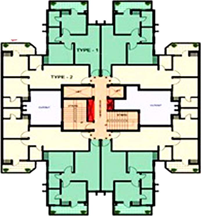  heights Images for Cluster Plan of Amolik Heights