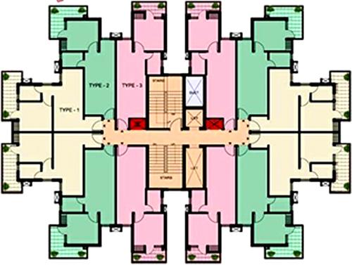  heights Images for Cluster Plan of Amolik Heights