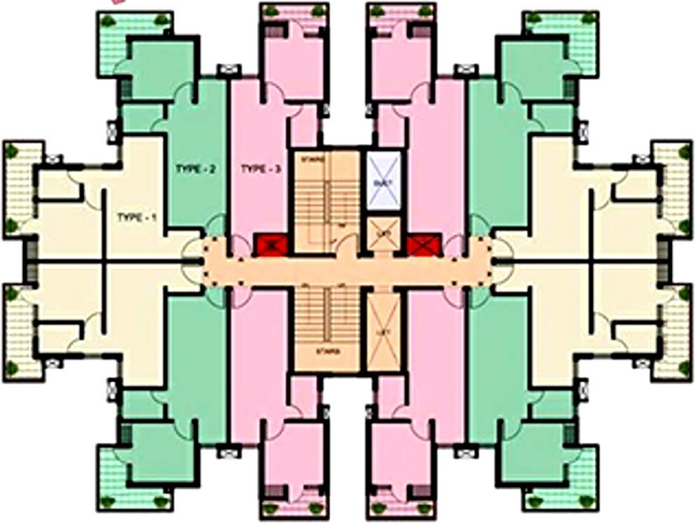  heights Images for Cluster Plan of Amolik Heights
