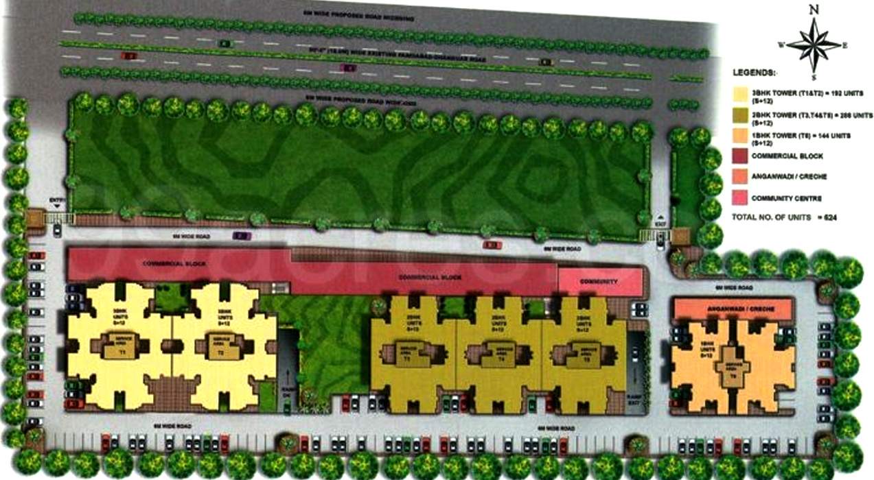  heights Images for Layout Plan of Amolik Heights