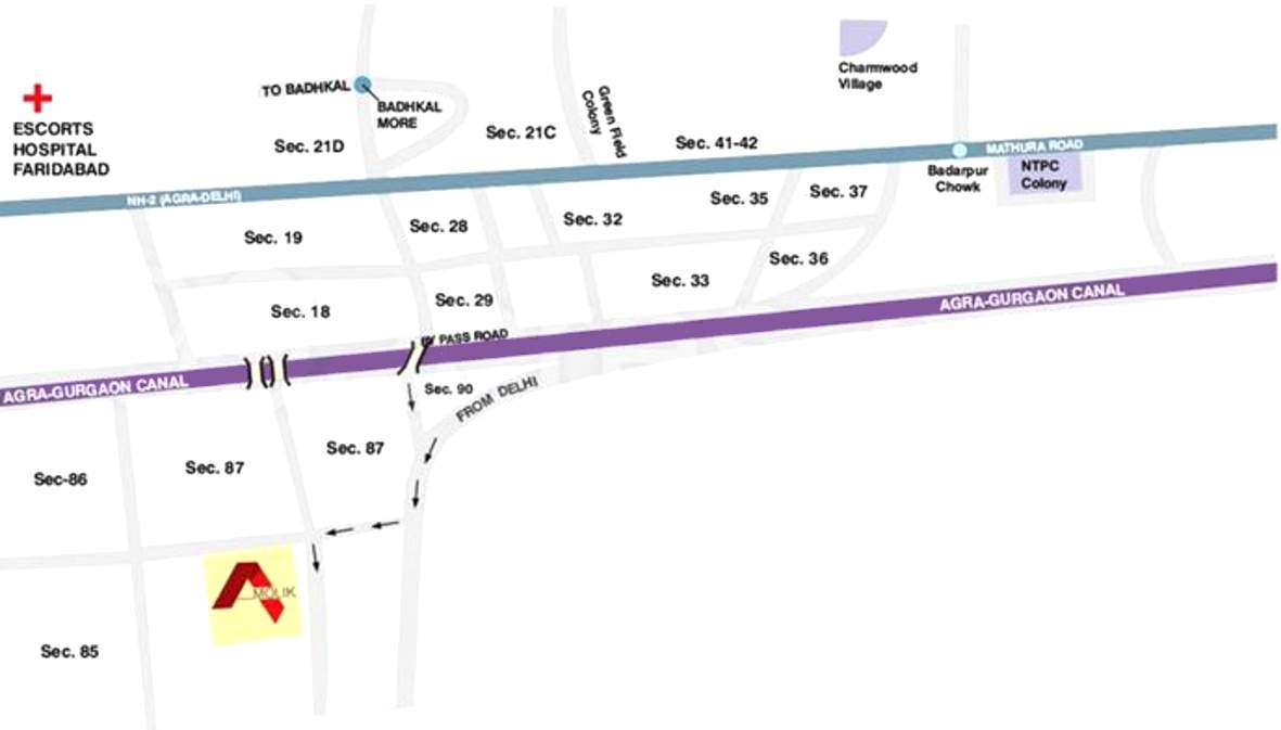  heights Images for Location Plan of Amolik Heights