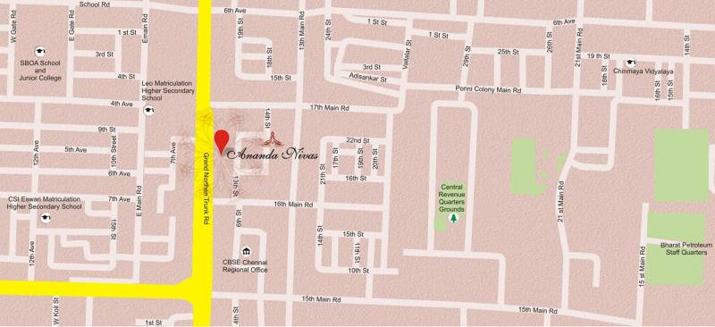 Images for Location Plan of India Ananda Nivas