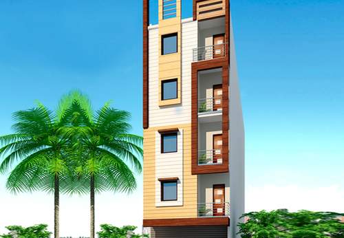 Images for Elevation of Space Shapers Aaradhana Apartments Images for Elevation of Space Shapers Aaradhana Apartments