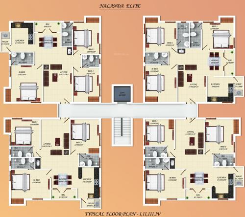 Images for Cluster Plan of India Nalanda Elite
