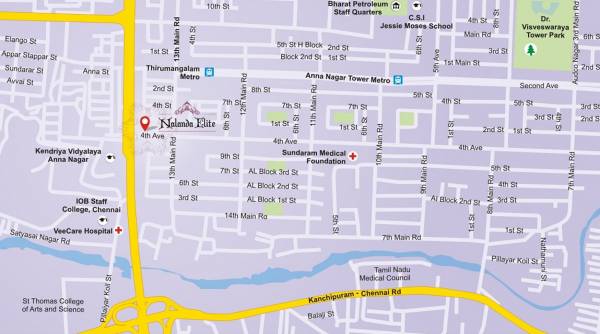 Images for Location Plan of India Nalanda Elite