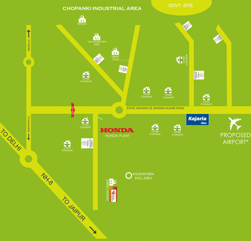Images for Location Plan of Suparas Homz Suparas City