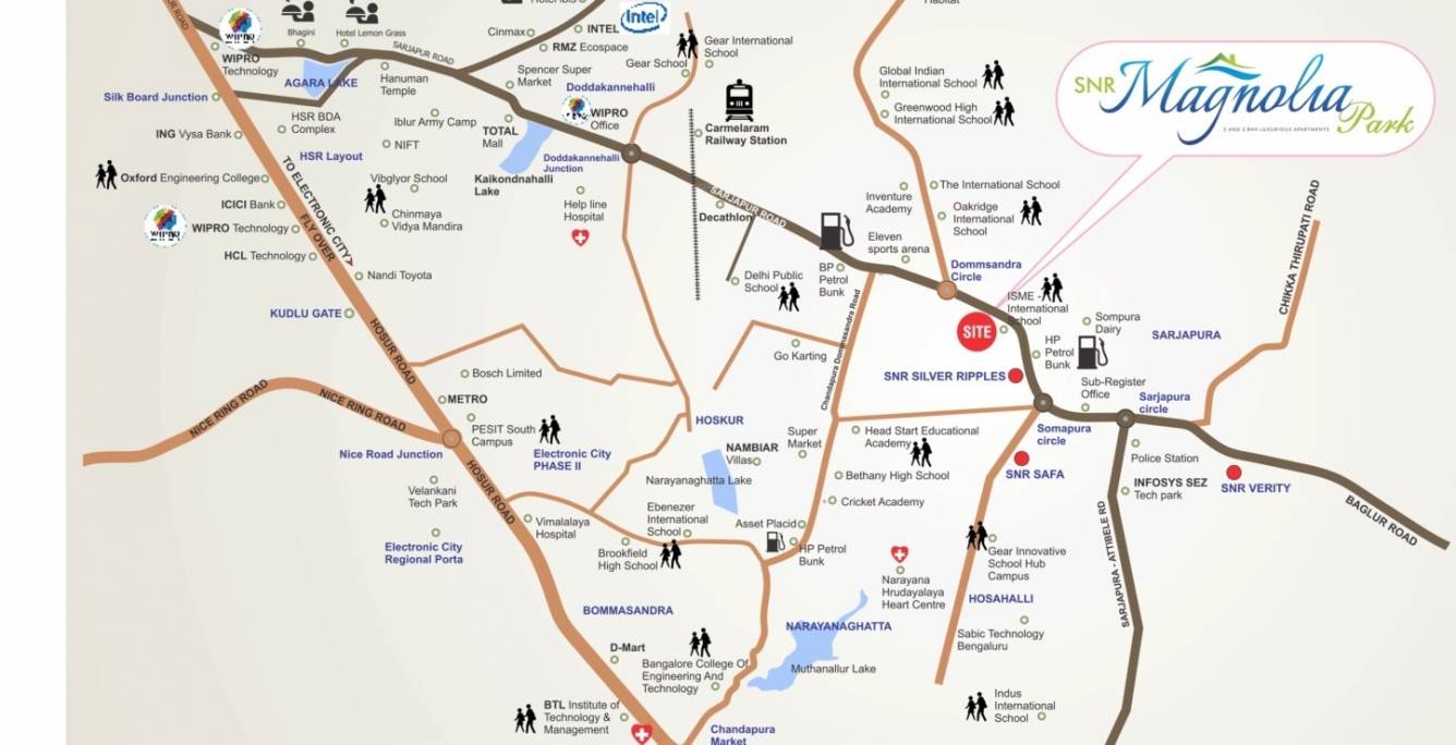  magnolia park Location Plan