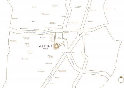 Images for Location Plan of Alpine Alpine Woods