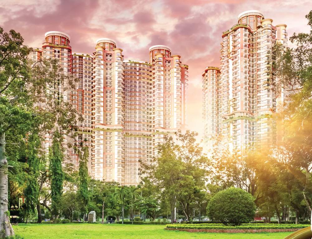  trine towers Images for Elevation of Rishabh Hindon Green Valley