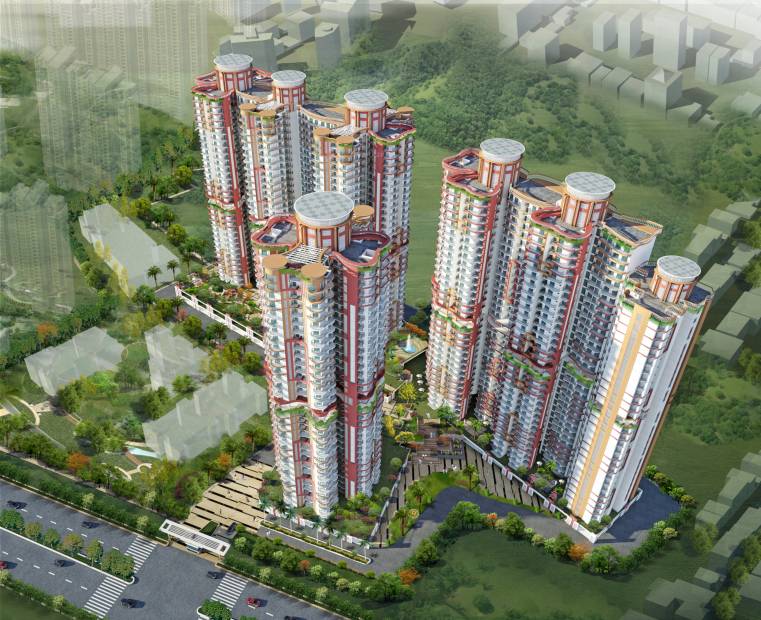  trine-towers Images for Elevation of Rishabh Hindon Green Valley