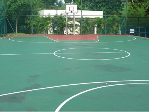  trine-towers Basketball Court