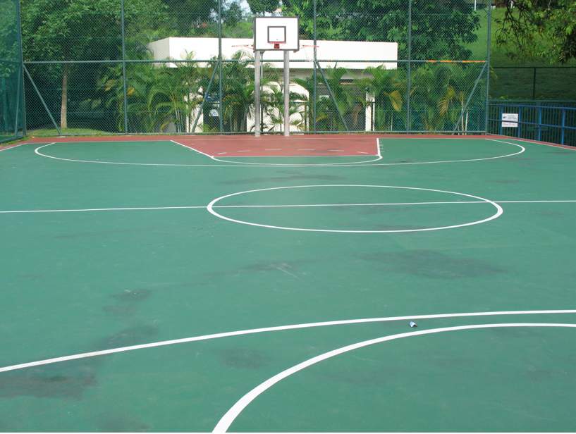  trine towers Basketball Court