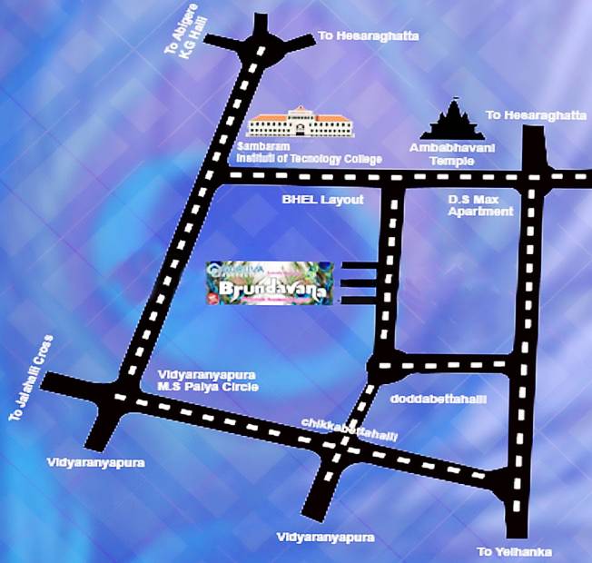 Images for Location Plan of Guruva Brundavana