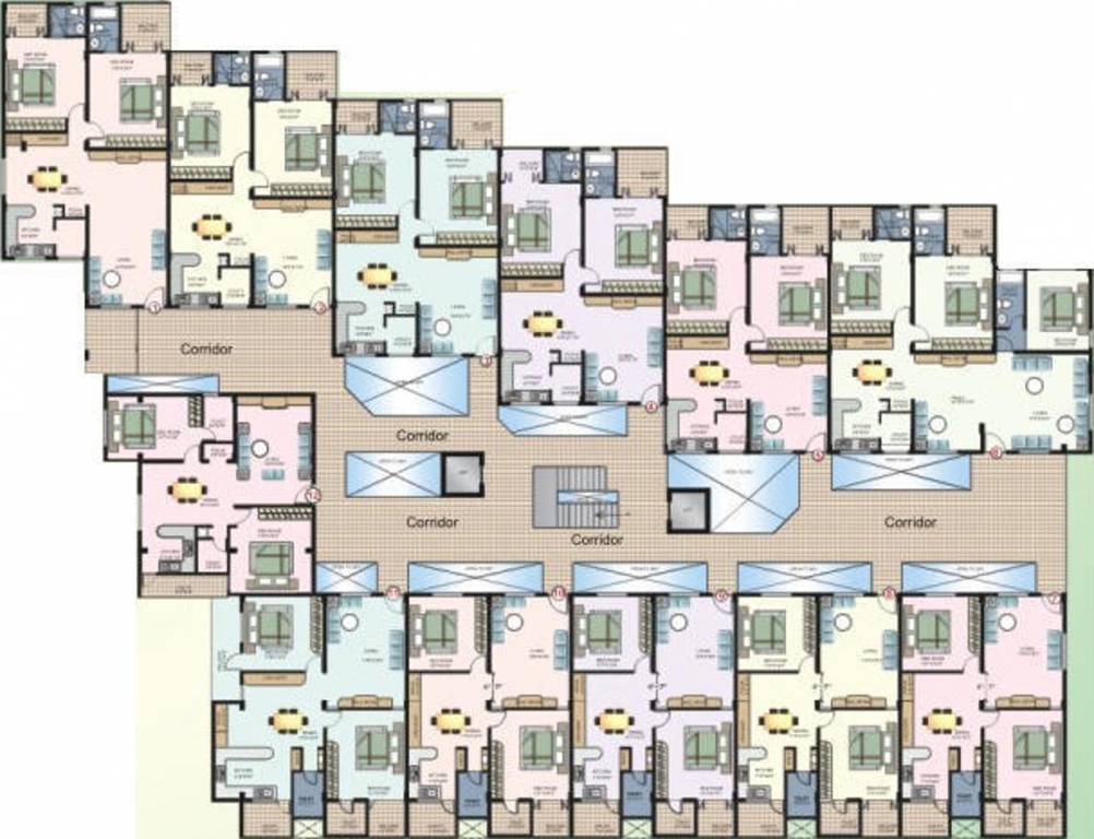  mansion Cluster Plan