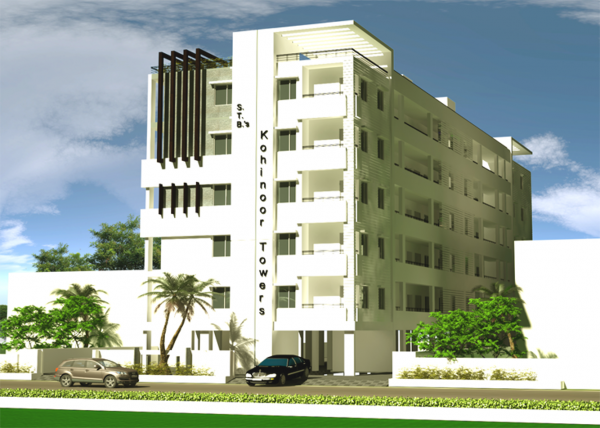 Images for Elevation of KM Kohinoor STB Kohinoor Towers