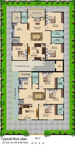 Images for Cluster Plan of GSV Residential Apartment At Nagole
