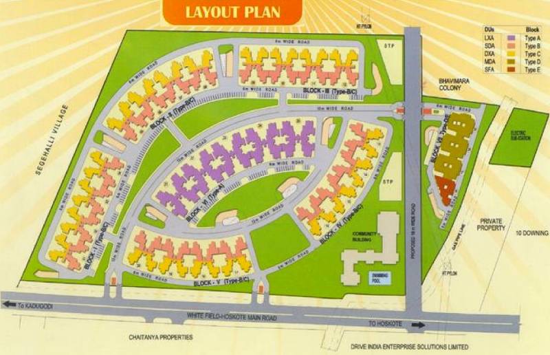 Images for Layout Plan of AWHO Delhi Sandeep Vihar