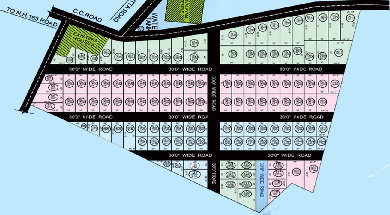 sree yadadri township Images for Layout Plan of LNR Sree Yadadri Township