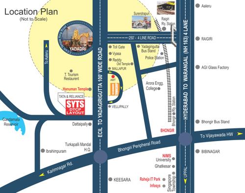  sree-yadadri-township Images for Location Plan of LNR Sree Yadadri Township