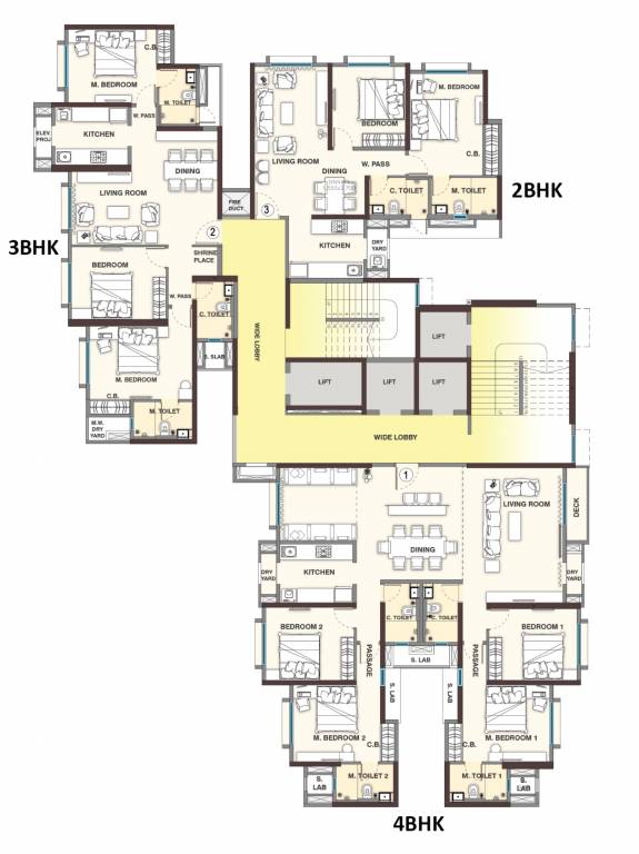  sheth vasant lawns Glade Cluster Plan