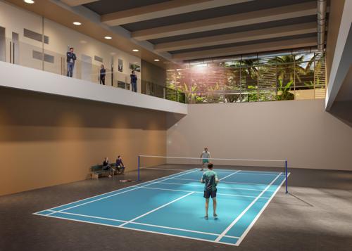 Badminton Court fern-at-sheth-vasant-lawns Badminton Court