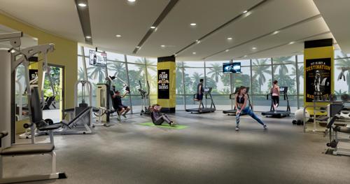 Gymnasium fern-at-sheth-vasant-lawns Gymnasium