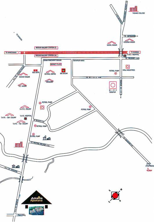 Images for Location Plan of Basudeo Atharva Apeksha