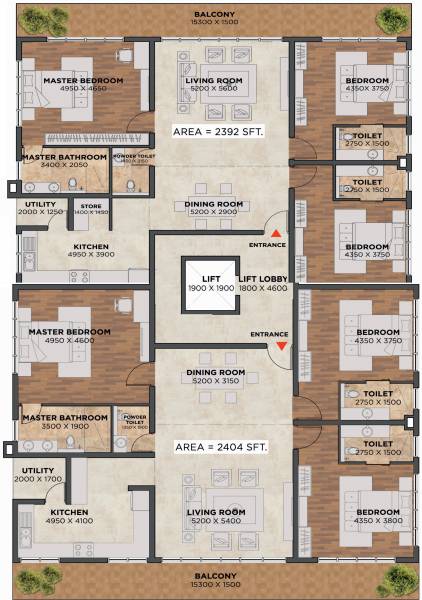Images for Cluster Plan of Karan Properties Monaco Residences Images for Cluster Plan of Karan Properties Monaco Residences