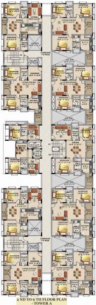 Images for Cluster Plan of Ridge Ridge Towers Images for Cluster Plan of Ridge Ridge Towers