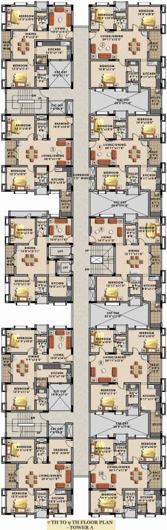 Images for Cluster Plan of Ridge Ridge Towers