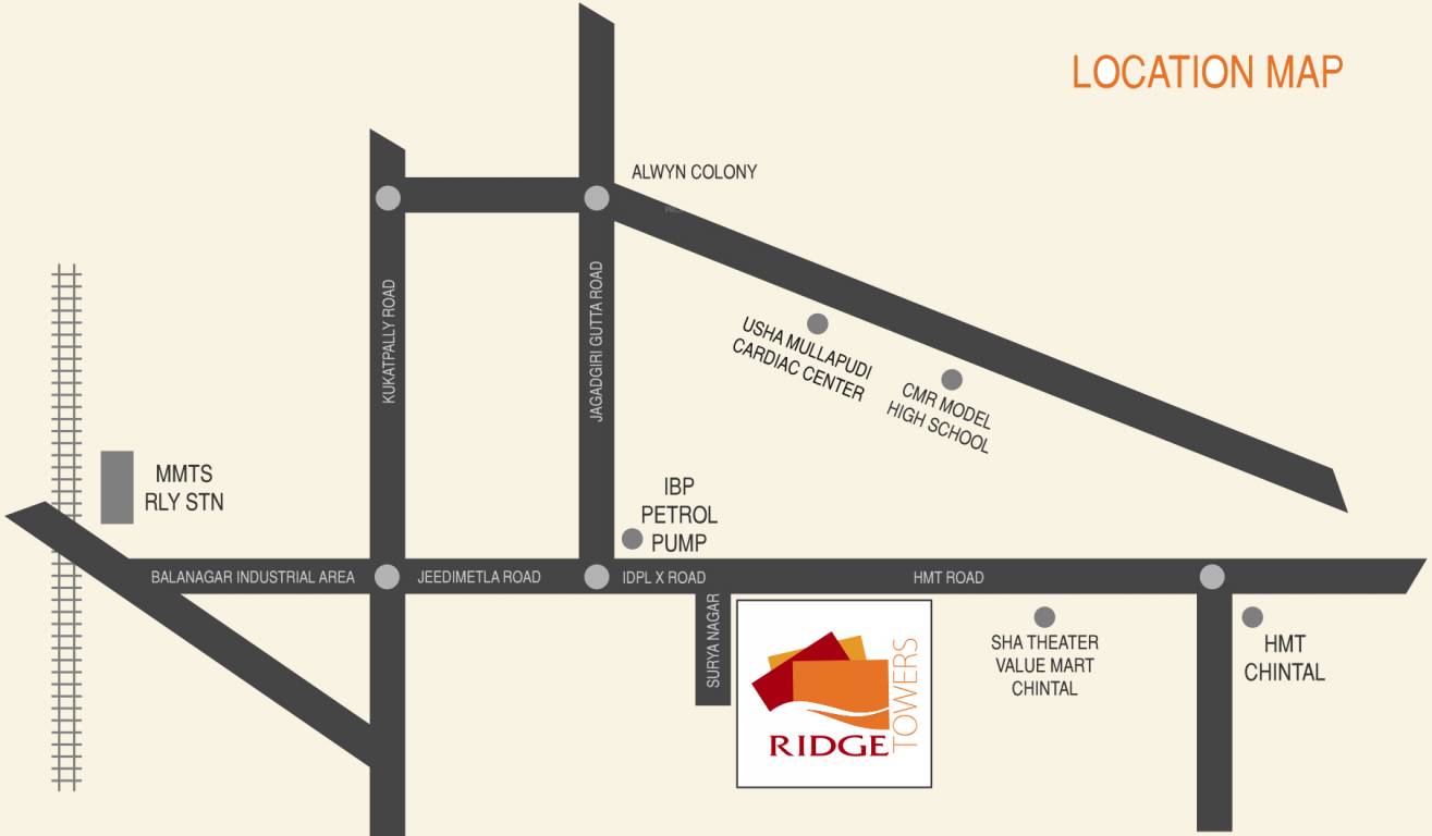 Images for Location Plan of Ridge Ridge Towers