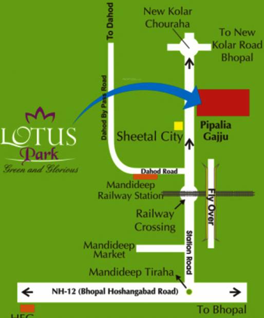 Images for Location Plan of Shree Ganesh Buildcon Lotus Park