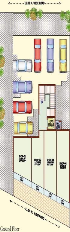 Images for Cluster Plan of Lucky Dream Shelter