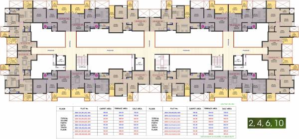 Images for Cluster Plan of United Properties Vasant Park