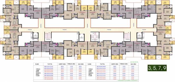 Images for Cluster Plan of United Properties Vasant Park