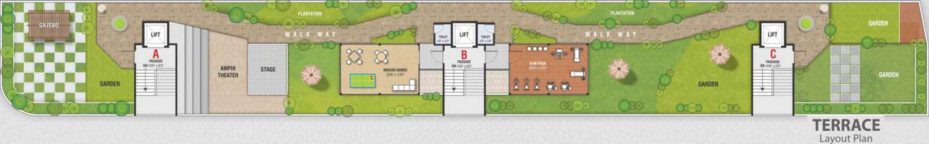 Images for Cluster Plan of Mahavir Sai Status Tagore Residency