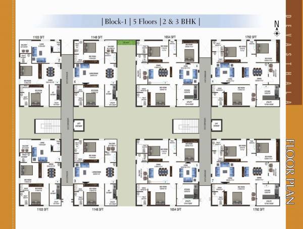 Images for Cluster Plan of Devaalaya Devasthala