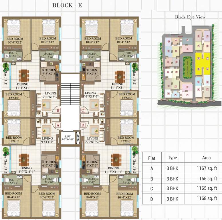  meena aurum Images for Cluster Plan of GPS Meena Aurum