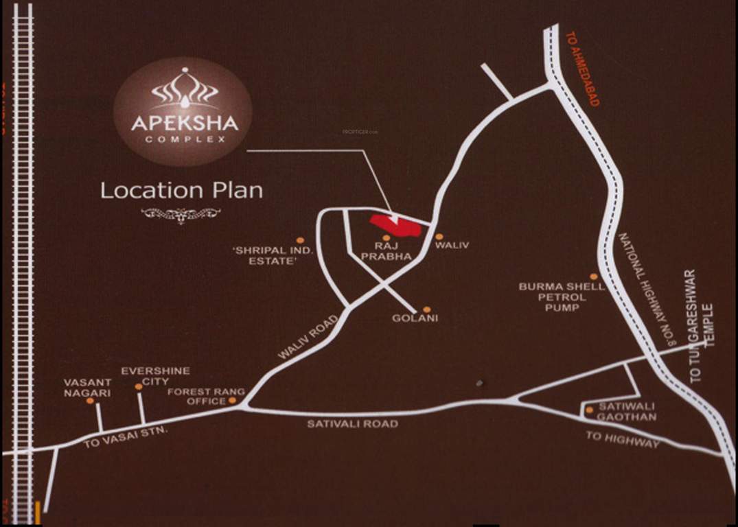 apeksha complex Images for Location Plan of Kothari Apeksha Complex