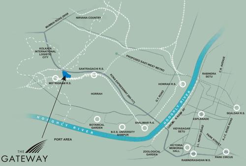  the-gateway Images for Location Plan of Unitech The Gateway