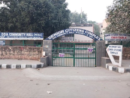  flats-sarita-vihar Community Hall