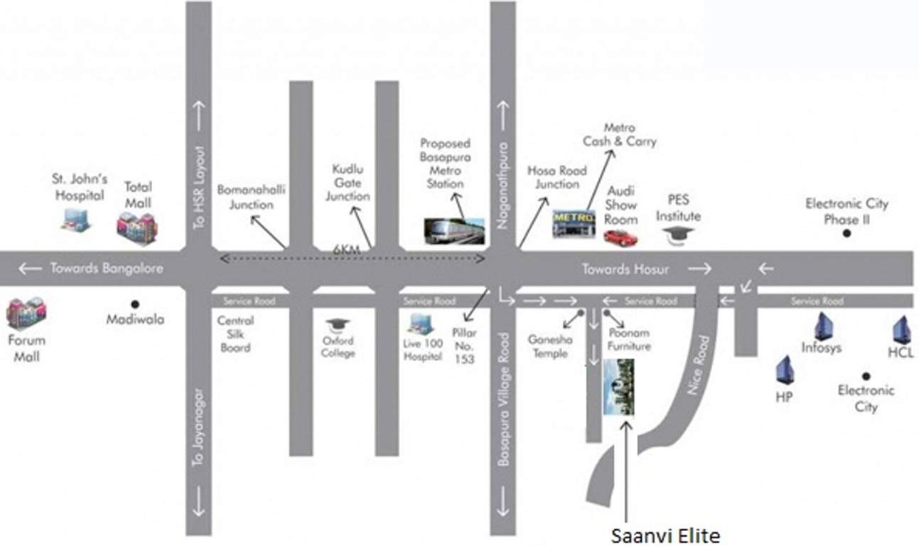 saanvi elite Images for Location Plan of Innovative Saanvi Elite