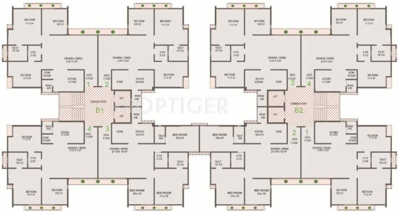  skyz Tower B1 Cluster Plan