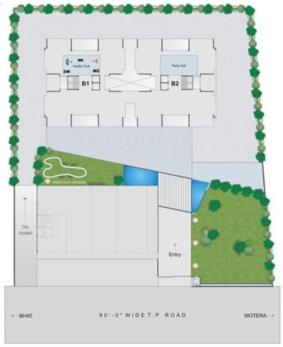  skyz Images for Layout Plan of Sangath Skyz