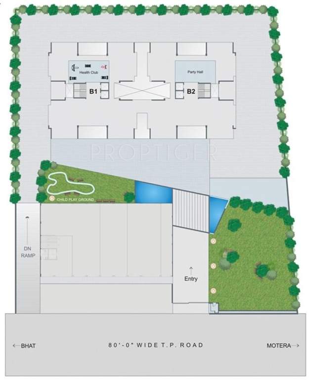 skyz Images for Layout Plan of Sangath Skyz