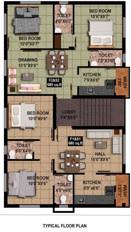 Images for Cluster Plan of AA Virutcham