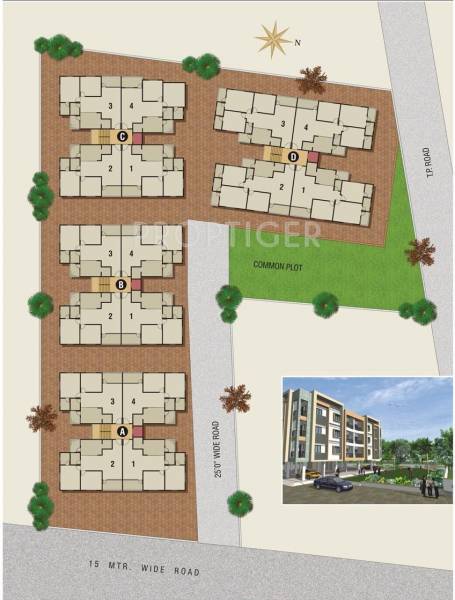 Images for Layout Plan of Krishna Sun Residency